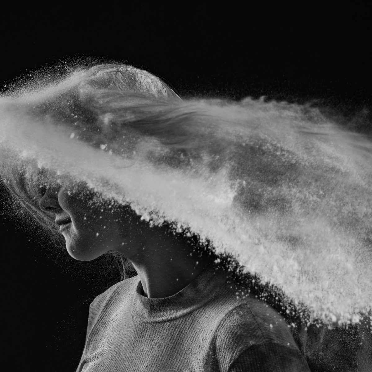 Portret. Zdjęcie z zajęć praktycznych w szkole AFA