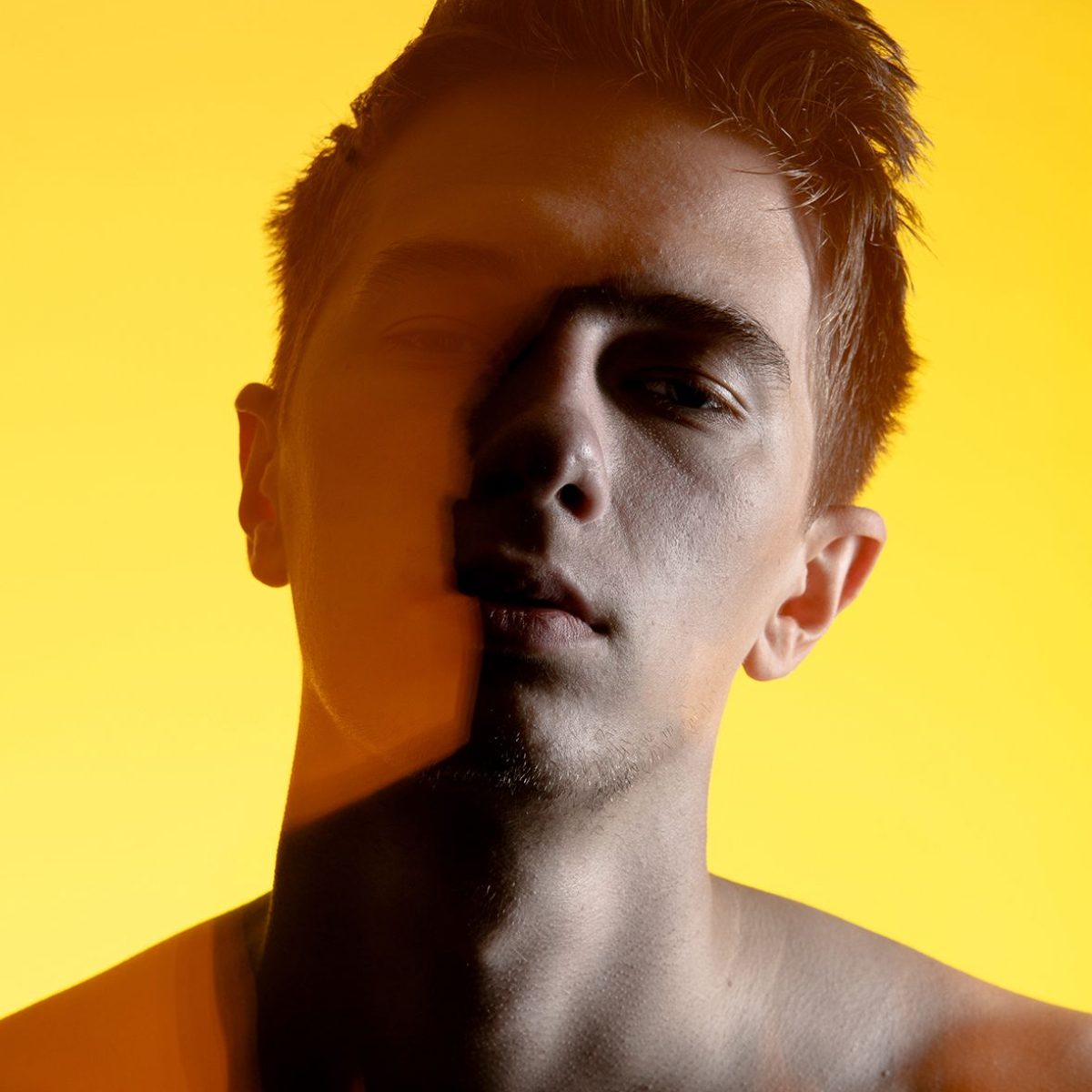 Portret. Zdjęcie z zajęć praktycznych w szkole AFA